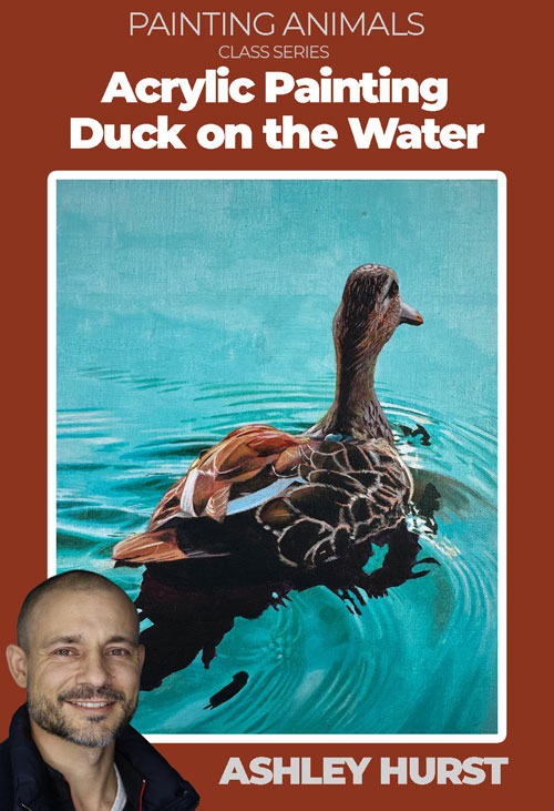Duck with Acrylics Painting Class