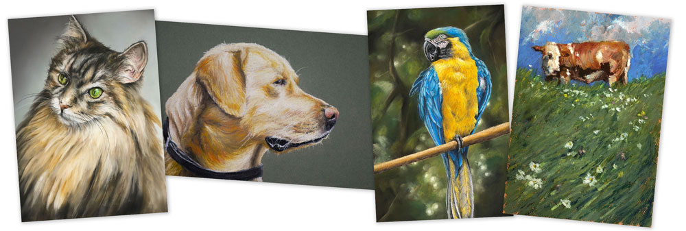 Animals with Pastels Course