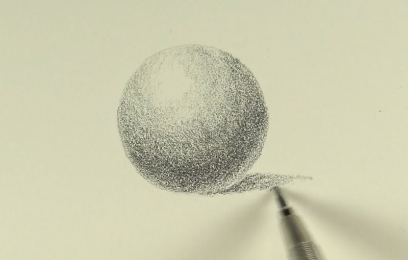 Success with Pencil Drawing 4 - Use Circling Technique