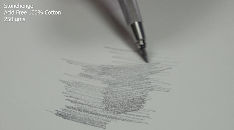 Success with Pencil Drawing 2 - Work on papers with a slight tooth
