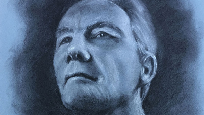 Portrait Sketch with Charcoal