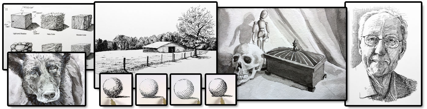 Pen and ink Course