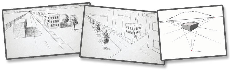 Linear Perspective Examples