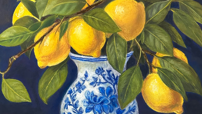 Pastel drawing critique