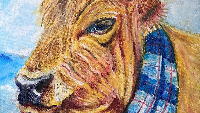 Oil Pastel Drawing critique