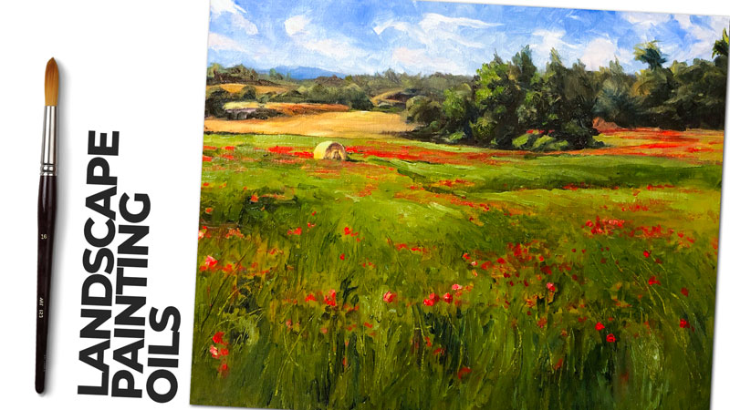Landscape Painting with Oils