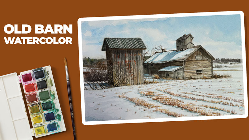 Landscape Painting with Watercolor Class