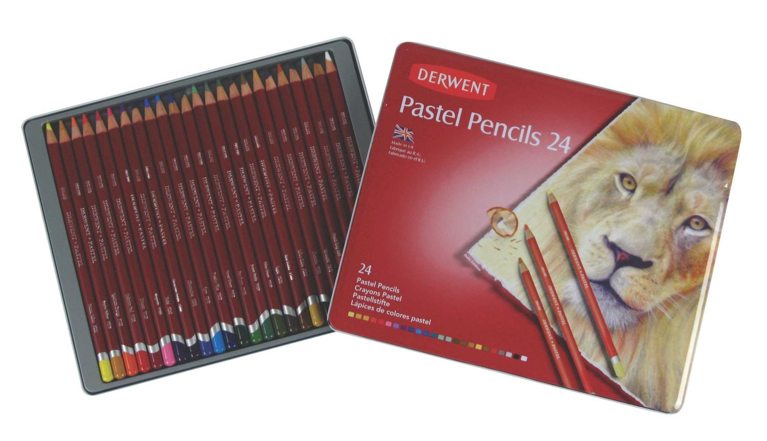Pastel Pencil Tin