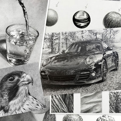 Realistic Pencil Drawing Course