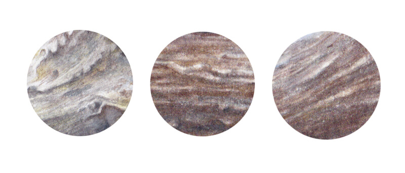 Close up drawings of texture