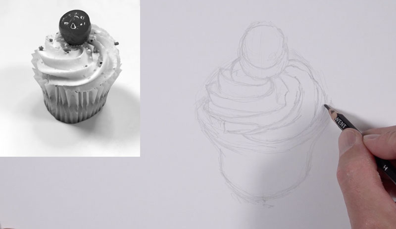 Success with Pen and Ink 2 - Start with a pencil drawing