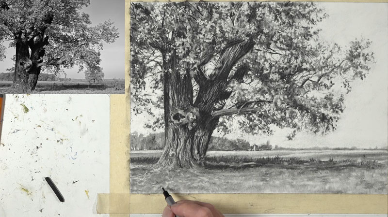 Try different drawing mediums
